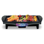 Plancha grill antiadhésive avec réglage température à 5 niveaux Tefal couleur noir