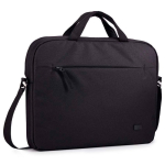 Sacoche pour ordinateur recyclée avec poche cachée Case Logic® 14” couleur noir