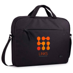 Sacoche pour ordinateur recyclée avec poche cachée Case Logic® 14” couleur noir
