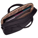 Sacoche pour ordinateur recyclée avec poche cachée Case Logic® 14” couleur noir