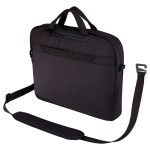 Sacoche pour ordinateur recyclée avec poche cachée Case Logic® 14” couleur noir