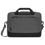 Sacoche pour ordinateur portable en RPET avec poche avant Targus 15,6” couleur gris