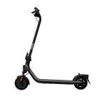 Trottinette électrique pliable avec suspension avant et double frein couleur noir