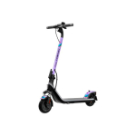 Trottinette électrique pliable avec suspension avant et double frein couleur noir