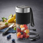 Mixeur portable rechargeable en acier inoxydable pour smoothies WMF couleur noir