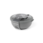 Boîte repas hermétique en plastique et tritan, fabrication UE 1 L couleur gris