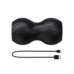 Rouleau vibrant portable pour la récupération musculaire Therabody couleur noir
