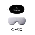 Masque relaxant pour les yeux avec chaleur et vibrations Therabody couleur blanc