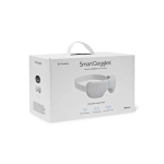 Masque relaxant pour les yeux avec chaleur et vibrations Therabody couleur blanc