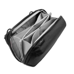 Organisateur en nylon recyclé pour accessoires de voyage Peak Design couleur noir