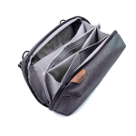 Organisateur en nylon recyclé pour accessoires de voyage Peak Design couleur titan