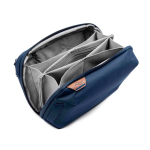Organisateur en nylon recyclé pour accessoires de voyage Peak Design couleur bleu bondi