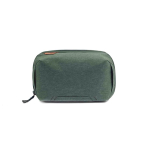 Organisateur en nylon recyclé pour accessoires de voyage Peak Design couleur vert foncé