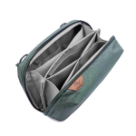 Organisateur en nylon recyclé pour accessoires de voyage Peak Design couleur vert foncé