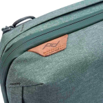 Organisateur en nylon recyclé pour accessoires de voyage Peak Design couleur vert foncé