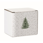 Tasse en céramique avec motif de Noël et anse assortie 300 ml troisième vue
