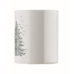 Tasse en céramique avec motif de Noël et anse assortie 300 ml cinquième vue