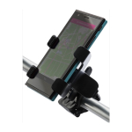 Support en plastique noir pour téléphone spécial vélo couleur noir troisième vue
