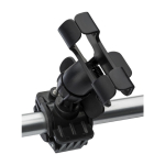 Support en plastique noir pour téléphone spécial vélo couleur noir quatrième vue