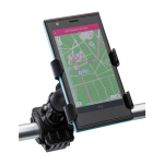 Support en plastique noir pour téléphone spécial vélo troisième vue