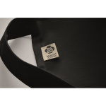 Tablier avec poches avant et ajustable au niveau du cou 240 g/m2 couleur noir cinquième vue photographique