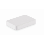 Batterie externe 5000 mAh à charge rapide, compatible avec les PC couleur blanc