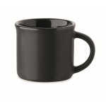 Tasse en céramique spéciale pour espresso personnalisable 40 ml couleur noir