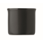 Tasse en céramique spéciale pour espresso personnalisable 40 ml couleur noir cinquième vue