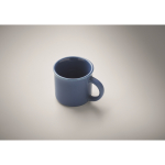 Tasse en céramique spéciale pour espresso personnalisable 40 ml couleur bleu deuxième vue photographique