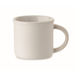 Tasse en céramique spéciale pour espresso personnalisable 40 ml couleur blanc