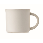 Tasse en céramique spéciale pour espresso personnalisable 40 ml couleur blanc quatrième vue