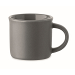 Tasse en céramique spéciale pour espresso personnalisable 40 ml couleur gris foncé