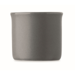 Tasse en céramique spéciale pour espresso personnalisable 40 ml couleur gris foncé cinquième vue