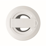 Support magnétique circulaire pour iPhone® avec décapsuleur inclus couleur blanc cinquième vue