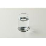 Sous-verre rond en similicuir à personnaliser couleur gris foncé quatrième vue photographique