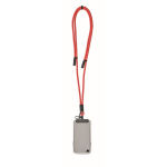 Tour de cou pour téléphone portable avec câble de recharge