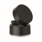 Support magnétique pour téléphone portable avec option de charge couleur noir deuxième vue