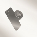 Support magnétique pour téléphone portable avec option de charge couleur noir vue thématique photographique