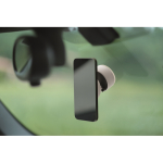 Support magnétique pour téléphone portable avec option de charge couleur blanc vue d'ambiance