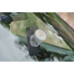 Support magnétique pour téléphone portable avec option de charge couleur blanc deuxième vue d'ambiance