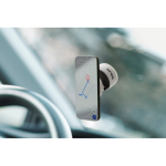 Support magnétique pour téléphone portable avec option de charge couleur blanc quatrième vue d'ambiance 2