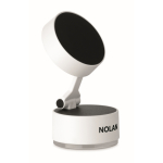 Support magnétique pour téléphone portable avec option de charge couleur blanc vue principale
