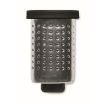 Infuseur à thé en acier inoxydable avec crochet en plastique couleur noir quatrième vue