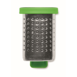Infuseur à thé en acier inoxydable avec crochet en plastique couleur vert lime quatrième vue