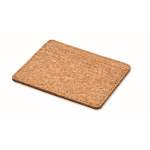 Porte-cartes en liège avec 3 cartes et un compartiment principal couleur beige deuxième vue