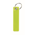 Porte-clés réfléchissant et personnalisable ”Remove before flight” couleur jaune fluorescent