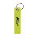 Porte-clés réfléchissant et personnalisable ”Remove before flight” couleur jaune fluorescent vue principale