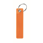 Porte-clés réfléchissant et personnalisable ”Remove before flight” couleur orange fluorescent