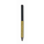 Stylo à bille rotatif fabriqué en matériaux recyclés, encre bleue couleur vert huitième vue