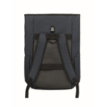 Sac à dos roll-top pour ordinateur portable avec sangle trolley 15'' couleur bleu sixième vue